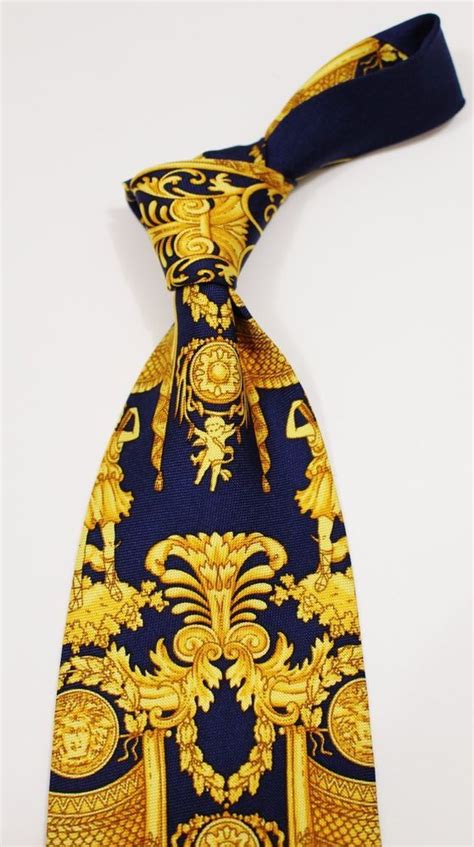 versace tie clip|versace ties for sale.